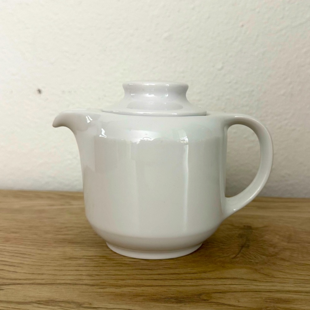 Cordon Bleu BIA White Tea Pot Small‎ Individual Size Microwave and Oven Safe